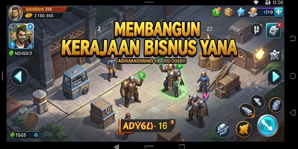 Tampilan gameplay ADG62 yang menarik dan strategis.