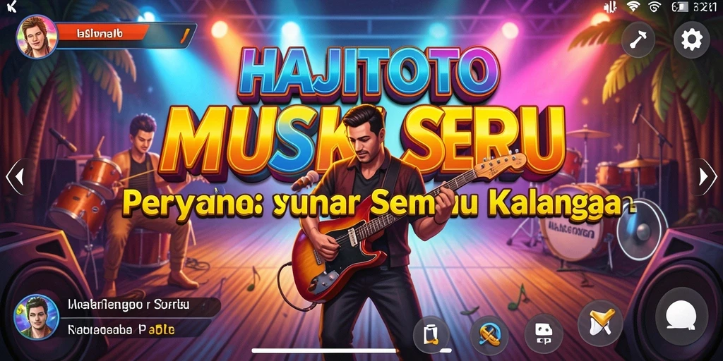 Tampilan menarik dari gameplay HAJITOTO yang penuh dengan musik dan tantangan.