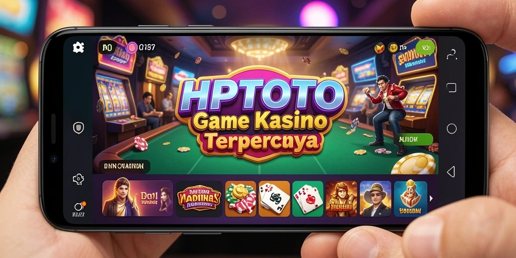 Tangkapan layar gameplay HPTOTO yang menggambarkan suasana kasino yang menegangkan.