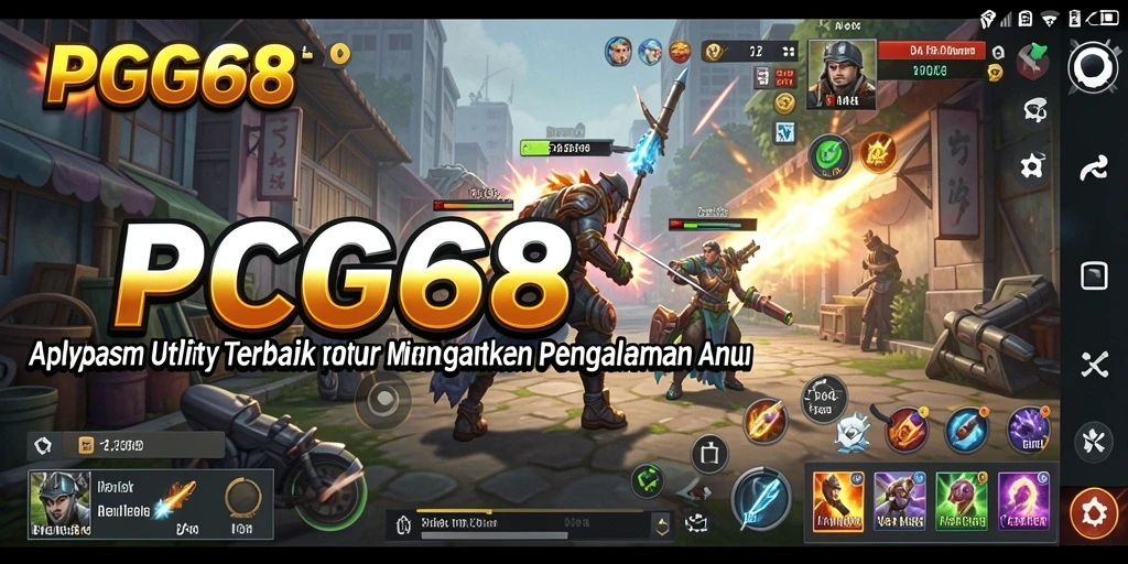 Tampilan antarmuka PGG68 yang modern dan intuitif.