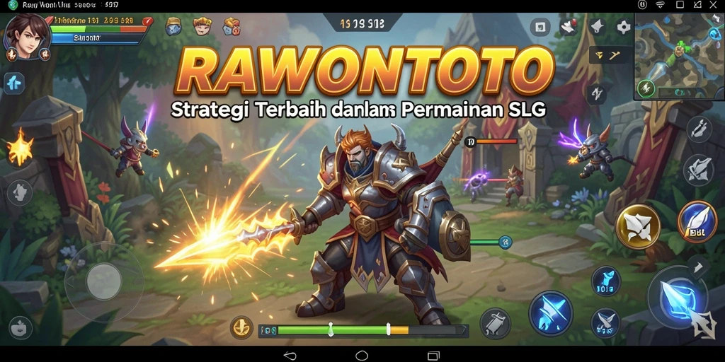 Tampilan gameplay menawan dari RAWONTOTO penuh strategi.