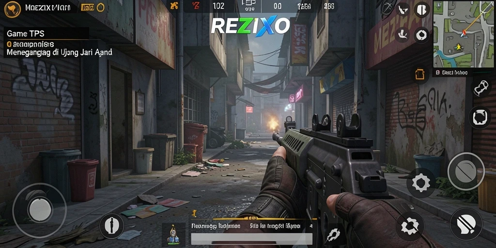 Gameplay seru dan menegangkan dari REZIXO dalam aksi.