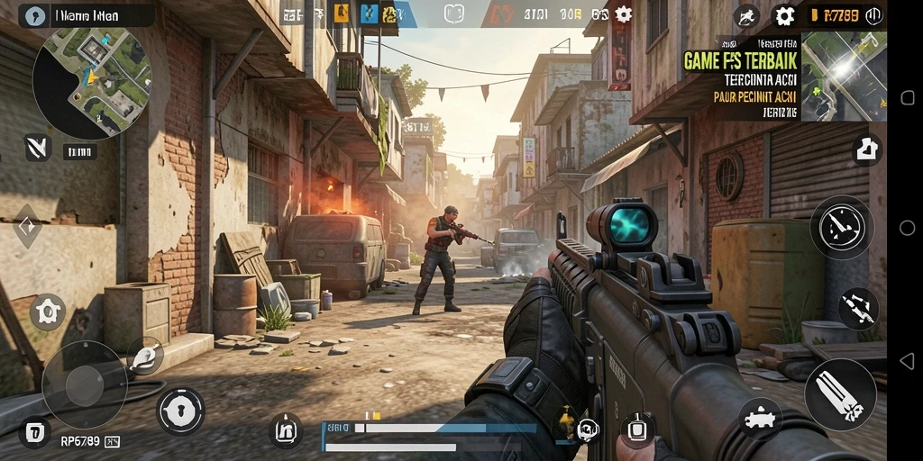 Gameplay RP6789 yang penuh aksi dan menegangkan.