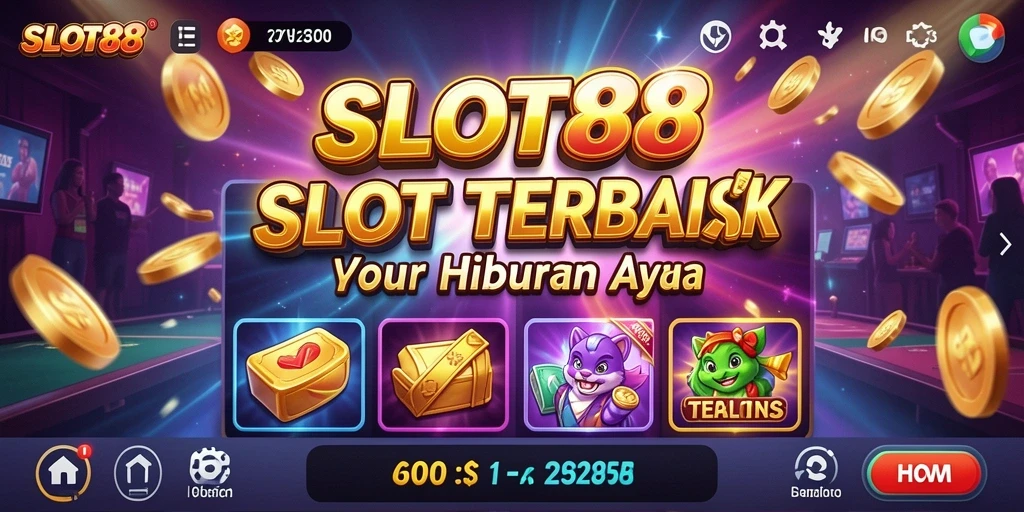 Tampilan gameplay SLOT88 yang menarik dan seru.